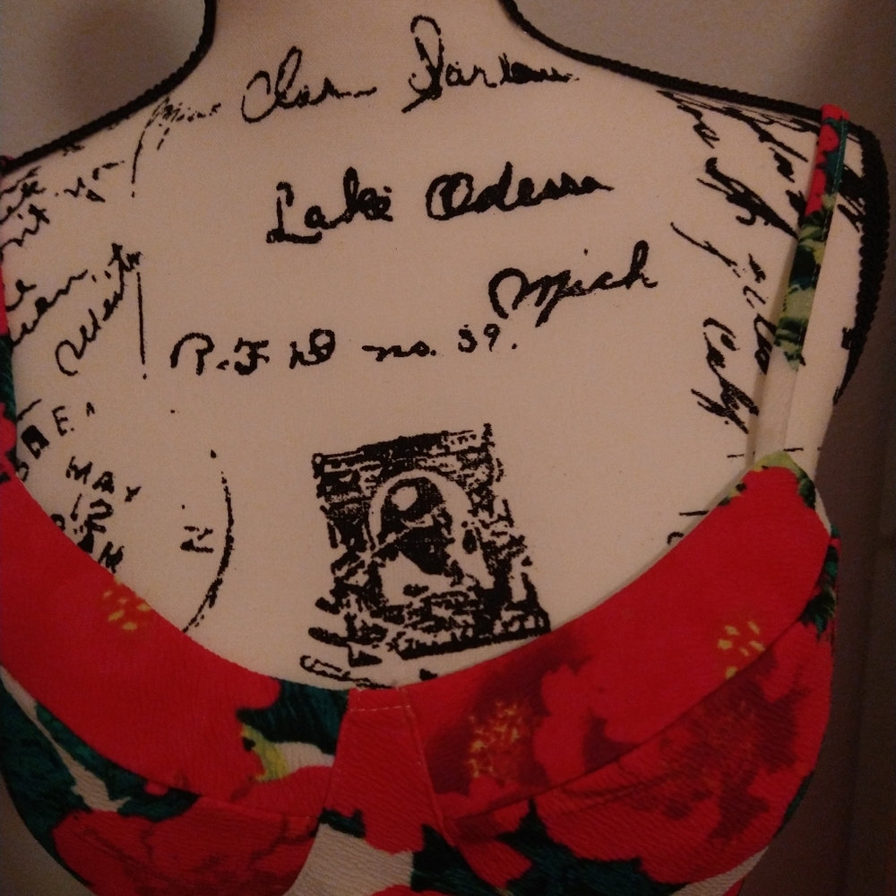 🏷️Price Drop🏷️NWOT Ladies Spaghetti Strap dress Size 11-13 Large Juniors - Picture 4 of 4